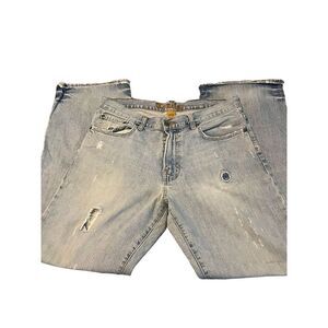 Mens Y2K distressed vintage Trailer jeans 32/32